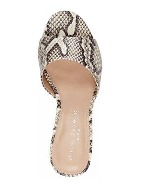 NWT Marc Fisher Ltd. Finny Slip On Stiletto Sandals White   Various Sizes